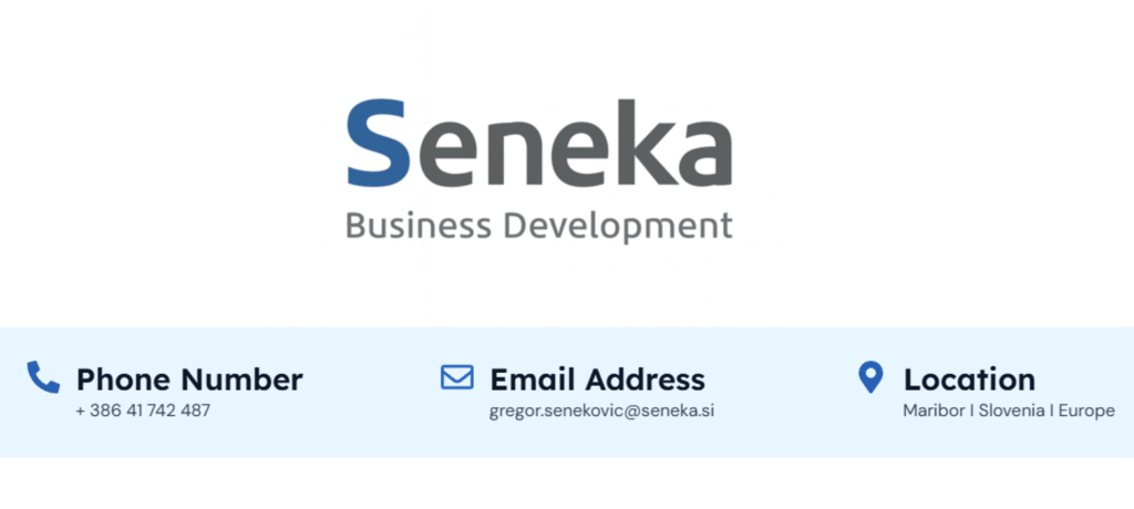seneka vizitka večja